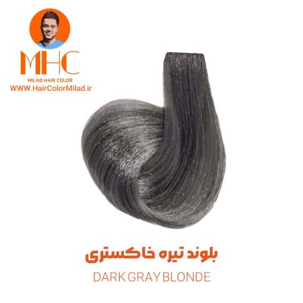 رنگ موی بلوند تیره خاکستری برند سیلا