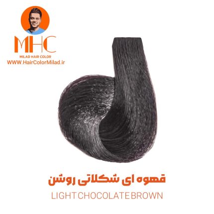 رنگ موی قهوه ای شکلاتی روشن برند سیلا