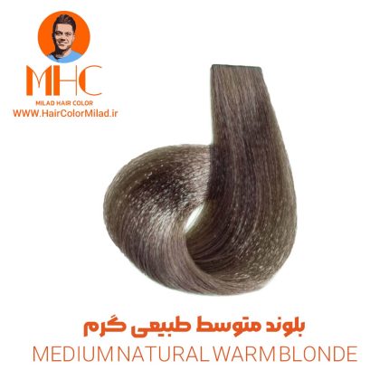 رنگ موی بلوند متوسط طبیعی گرم برند سیلا
