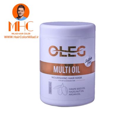 ماسک مو با آبکشی بدون سولفات برند اولگ