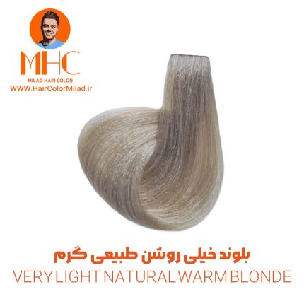 رنگ موی بلوند خیلی روشن طبیعی گرم برند سیلا