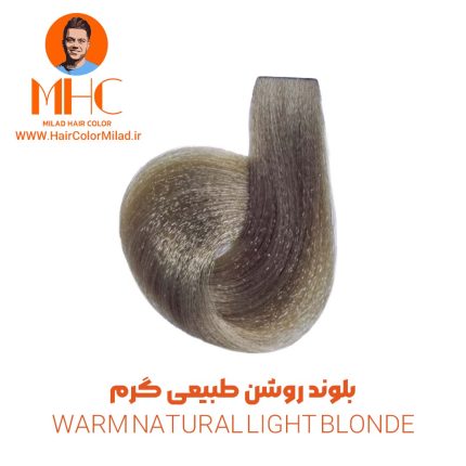 رنگ موی بلوند روشن طبیعی گرم برند سیلا