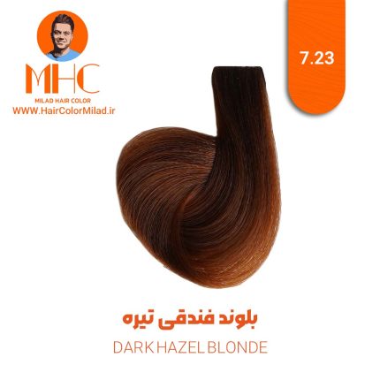 رنگ موی بلوند فندقی تیره برند سیلا