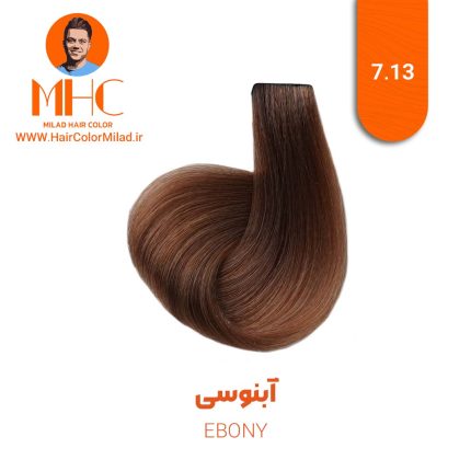 رنگ موی آبنوسی برند سیلا