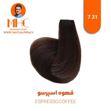 رنگ موی قهوه اسپرسو برند سیلا