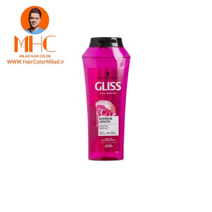 شامپو مخصوص موهای بلند و آسیب دیده Gliss ترکیه