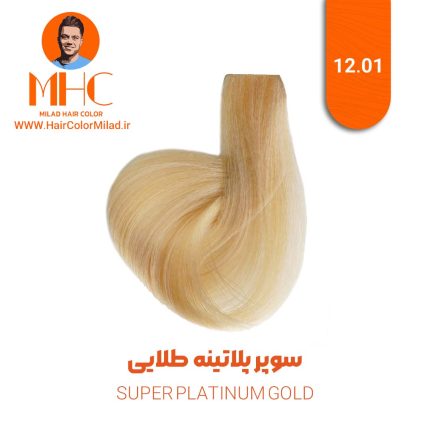 رنگ موی سوپر پلاتینه طلایی برند سیلا