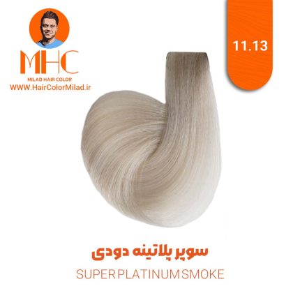 رنگ موی سوپر پلاتینه دودی برند سیلا