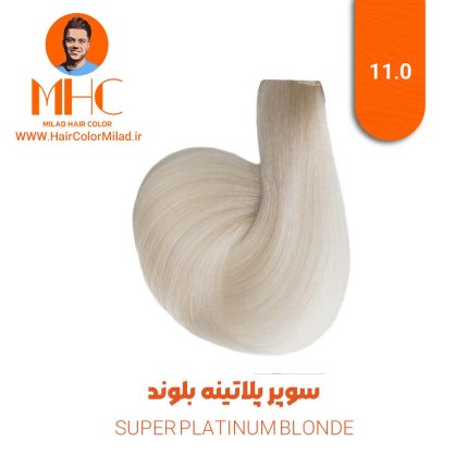رنگ موی سوپر پلاتینه بلوند برند سیلا