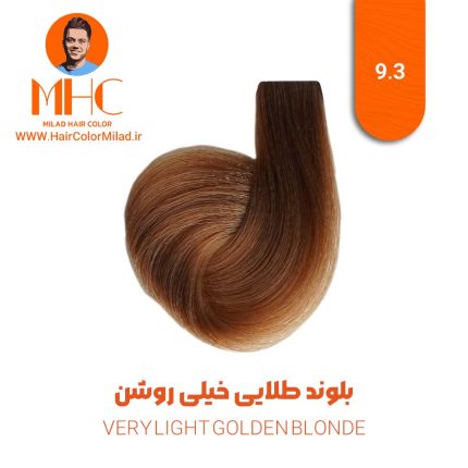 رنگ موی بلوند طلایی خیلی روشن برند سیلا