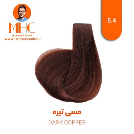 رنگ موی مسی تیره برند سیلا