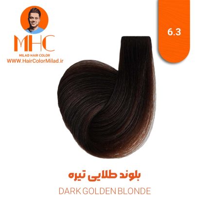 رنگ موی بلوند طلایی تیره برند سیلا