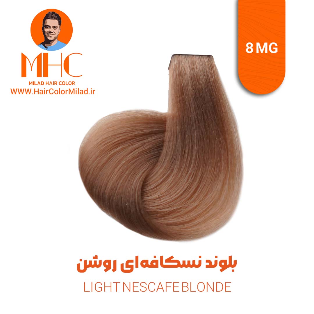رنگ موی بلوند نسکافهای روشن برند سیلا رنگ موی بلوند نسکافهای روشن برند سیلا