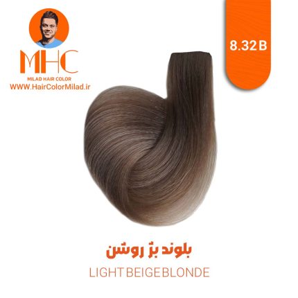 رنگ موی بلوند بژ روشن برند سیلا