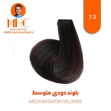 رنگ موی بلوند دودی متوسط برند سیلا