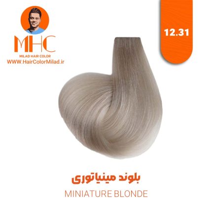 رنگ موی بلوند مینیاتوری برند سیلا