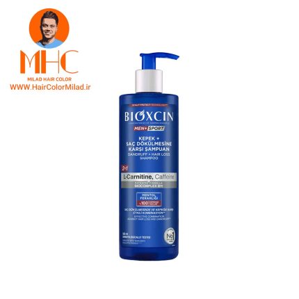 شامپو ضد شوره مردانه بیوکسین حاوی ال کارنیتین و کافئین